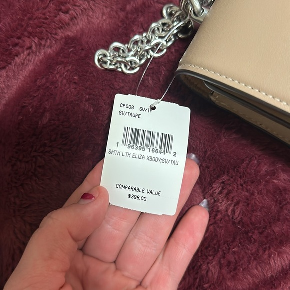 Coach purse, tan with silver hardware. Brand new with tags never used - Picture 5 of 5